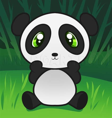 How To Draw A Panda For Kids Step By Step Drawing Guide By Dawn