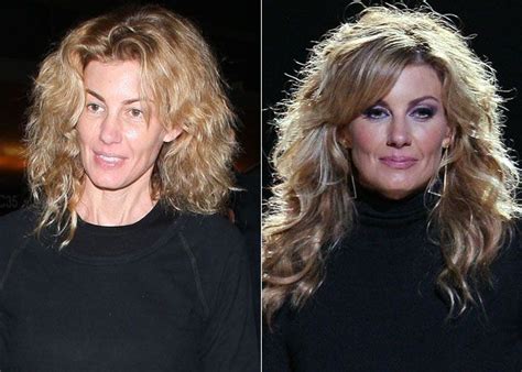Faith Hill Nose Job Before And After Rhinoplasty Pictures Brandis