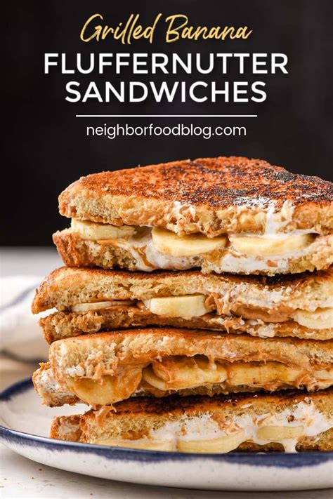 Fluffernutter Sandwich Grilled Recipe Video Neighborfood