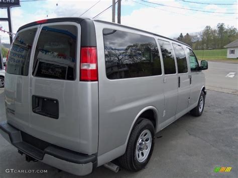 2012 Sheer Silver Metallic Chevrolet Express Lt 1500 Passenger Van