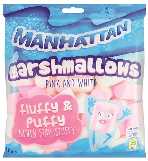 Cfs Home Manhattan Pink And White Marshmallows Pack 400g