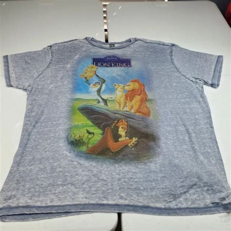 Disneys The Lion King Vhs Series T Shirt Size 2xl Soft Graphic Sleep