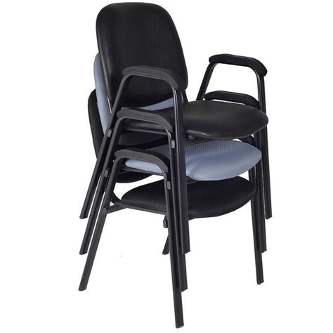 A practical and comfortable range of vinyl stacking chairs. Regency Office Furniture Ace Padded Stacking Arm Chair ...