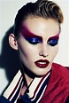 Makeup. | Fashion show makeup, Punk makeup, Dramatic makeup