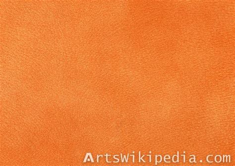 Seamless Orange Leather Image