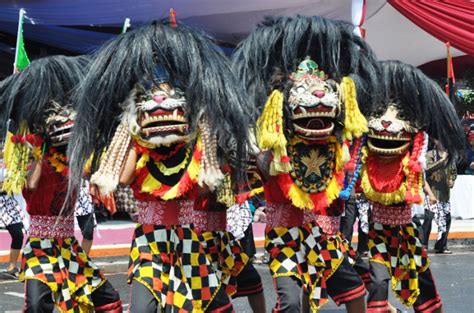 Barongan Bloras Culture Central Java Indonesia