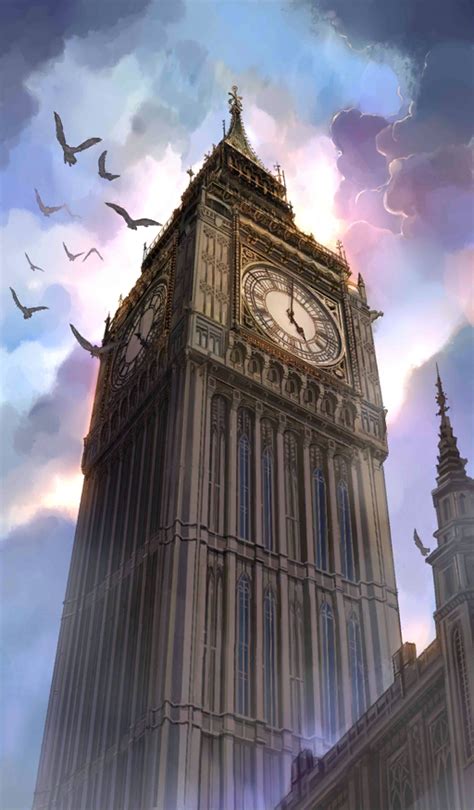 Trivia This Craft Essence Features Clock Tower In London Clock Tower