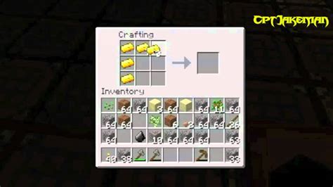 In the first row, there. Minecraft: How to make Armor - YouTube