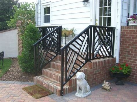 This deck railing idea is what most people love to use. Aluminum Chippendale Railing | Outdoors & Gardening ...