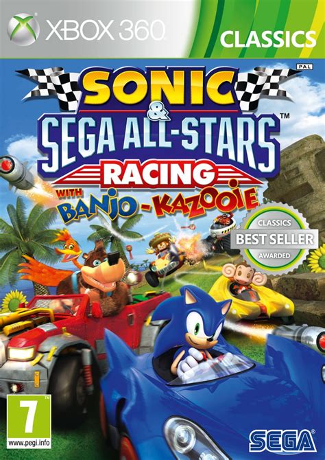 Sonic And Sega All Stars Racing Game Xbox 360 Brand New