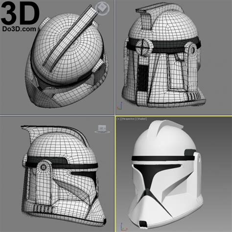 3d Printable Model Clone Trooper Phase 1 Star Wars