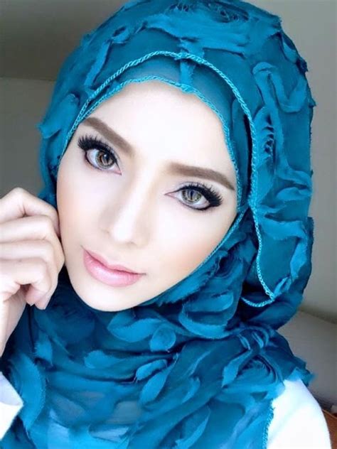 🌟hijab Tutorial 29🌟 Cara Memakai Jilbab Pashmina Simple Blue Ciffon