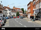 Town centre of Chertsey Surrey UK Stock Photo - Alamy