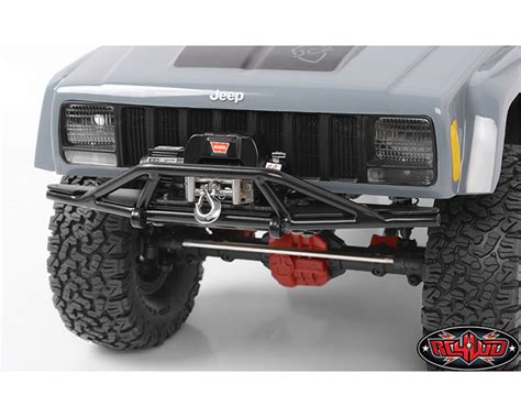 Rc4wd Tough Armor Winch Bumper With Grill Guard To Fit Axial Scx10