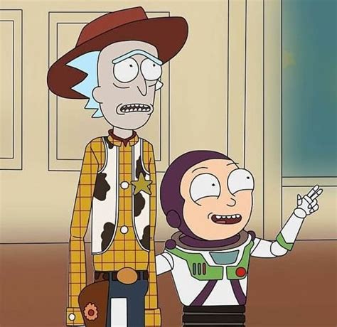 Wick And Borty Rick And Morty Crossover R Rick And Morty Cartoon