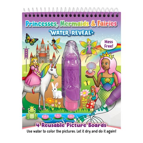 Princesses Mermaids And Fairies Water Reveal Tcr21009