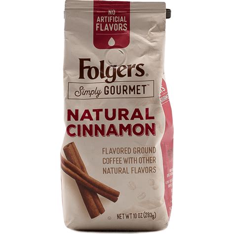 Folgers Simply Gourmet Coffee Ground Natural Cinnamon Coffee