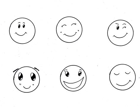 How To Draw Happy Face