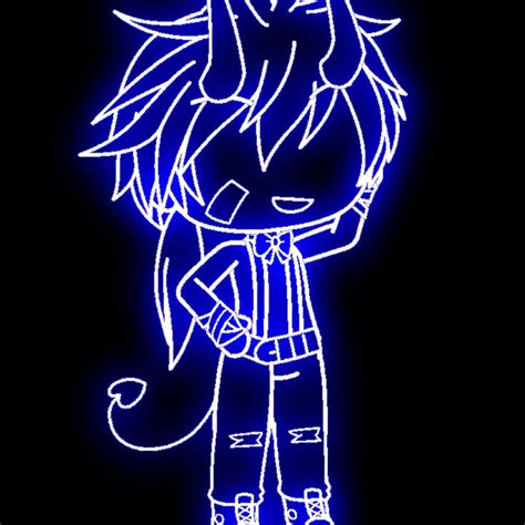 Pin By Butter Owo On Gacha Life Neon Glow Neon Neon Signs
