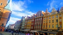 Market Square (Rynek) in Wrocław, Poland (10-2019) : europe