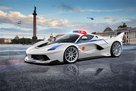 Ferrari Fxx K Police Car Original Taken By Ferrari S P A Flickr