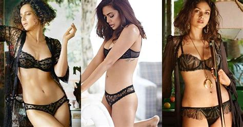 10 Bollywood Actresses In Lingerie Looking Too Hot To Handle See Photos