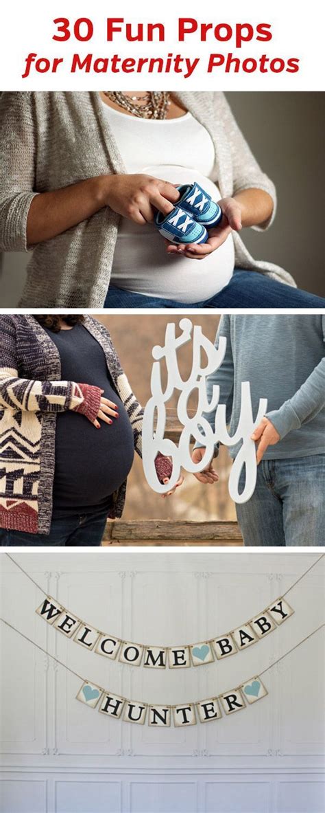 30 Fun Props For Maternity Photos Pregnancy