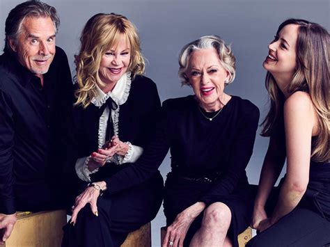 Dakota Her Mom Melanie Griffith Her Grandmother Tippi Hedren And Her Father Don Johnson
