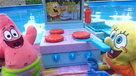 Spongebob Adventures Pool Fun Youtube