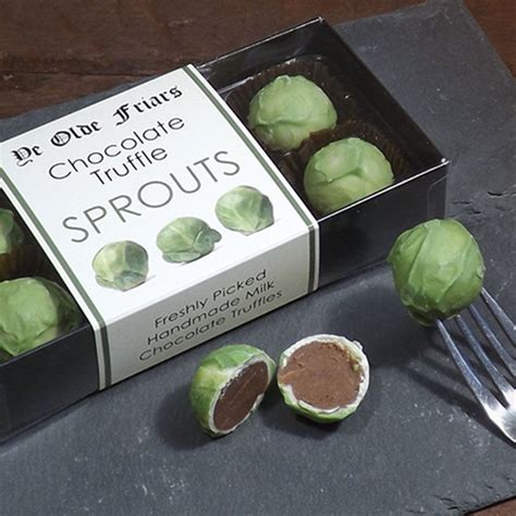 Chocolate Brussels Sprouts 8 Chocolates