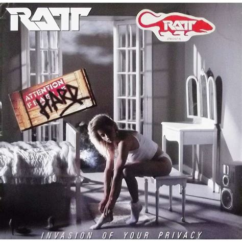 Invasion Of Your Privacy By Ratt Lp With Vinyl59 Ref117772584
