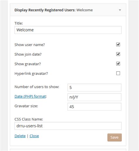 How To Display Recently Registered Users Wpdil