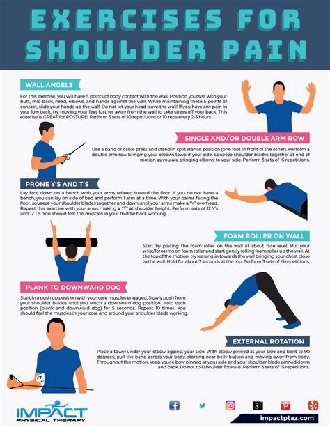 Exercises For Shoulder Pain Impact Physical Therapy
