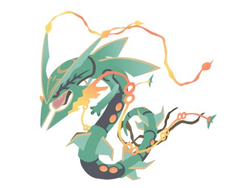 Coloring pages rayquaza coloring pages online. Mega Rayquaza - Pokemon ORAS Vector by firedragonmatty on ...