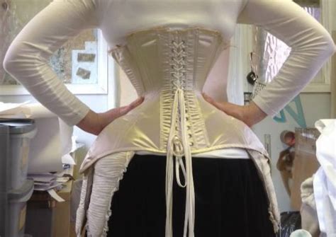 A Very Tight Laced Waist Or Retouched Korsett Corsagen H Fthalter