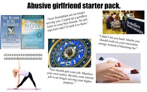 abusive girlfriend starter pack starterpacks