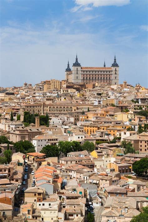 A View Of Beautiful Medieval Toledo Spain Stock Image Image Of