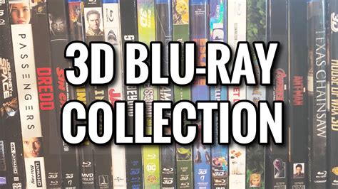 My 3d Blu Ray Collection Is 3d A Dying Format Youtube