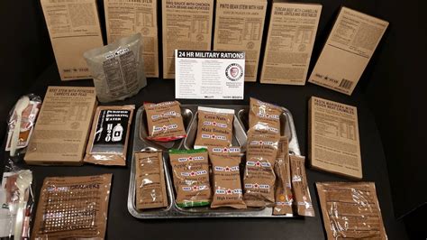 Hour Mre Review Military Food Rations Taste Test Meal Ready To Eat Youtube