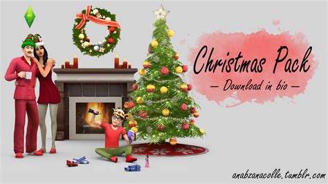Sims 4 Christmas Pack