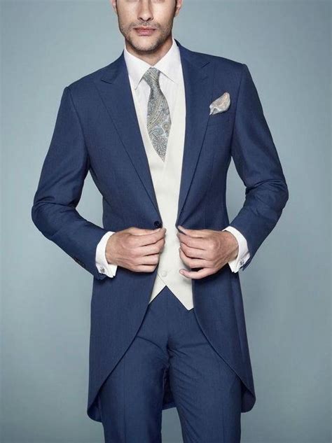 Buy mens coat pant designs for wedding 2021 online at g3+ fashion india. 2016 New Arrival Navy Blue Morning Style Gentleman Suit ...