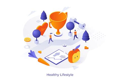 Premium Vector Vector Isometric Concept