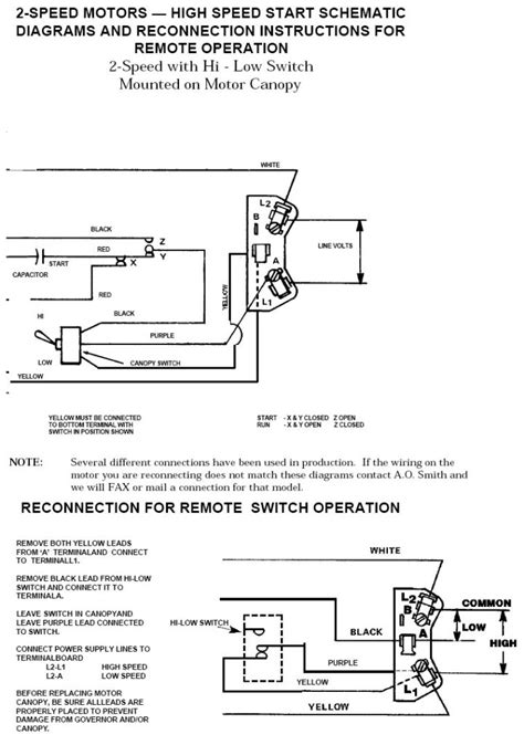All circuits are usually the same ~ voltage, ground, single component, and changes. Ao Smith 2 Speed Motor Wiring Diagram | Fuse Box And Wiring Diagram