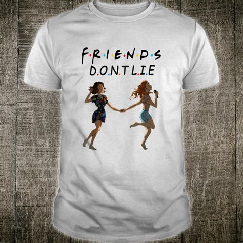 Official Friends Dont Lie Eleven And Max Upside Down Friends Unisex