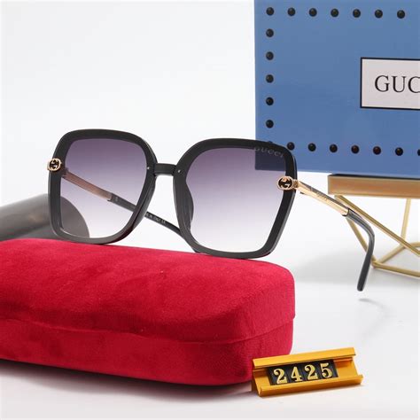 Gucci 2022 New Luxury Oval Frame Sunglasses Glasses Tiktok Popular