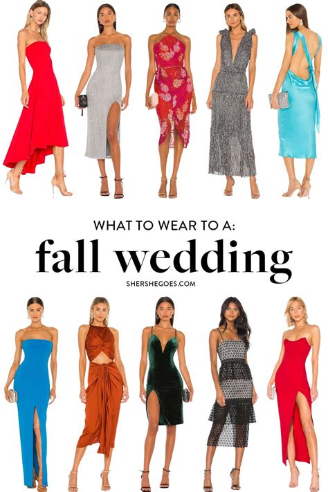 The Most Stylish Fall Wedding Guest Dresses