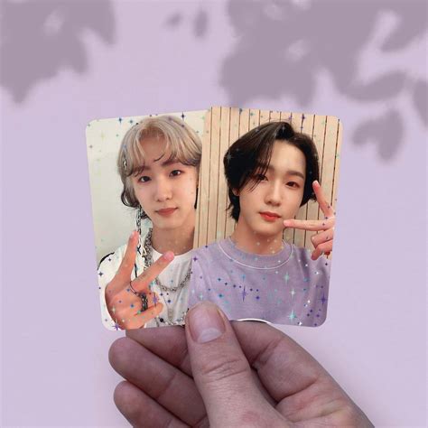 Stars Holographic Soul Bias Set P1harmony Fanmade Photocards Perfect T For Atiny Friends