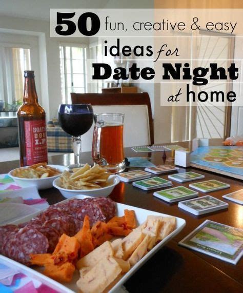 50 Fun And Creative Date Night Ideas For At Staying At Home Creative