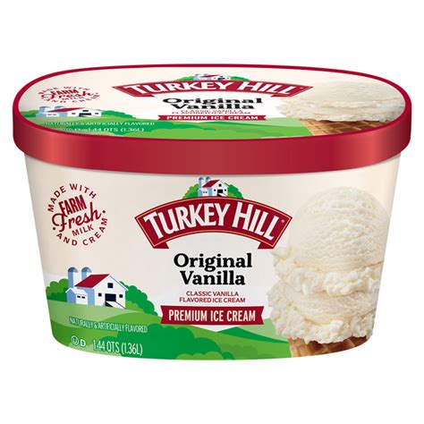 Save On Turkey Hill Premium Ice Cream Original Vanilla Order Online