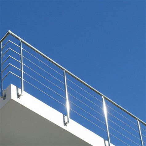China Side Mount Cantilevered Cable Railings For Decks With Cable